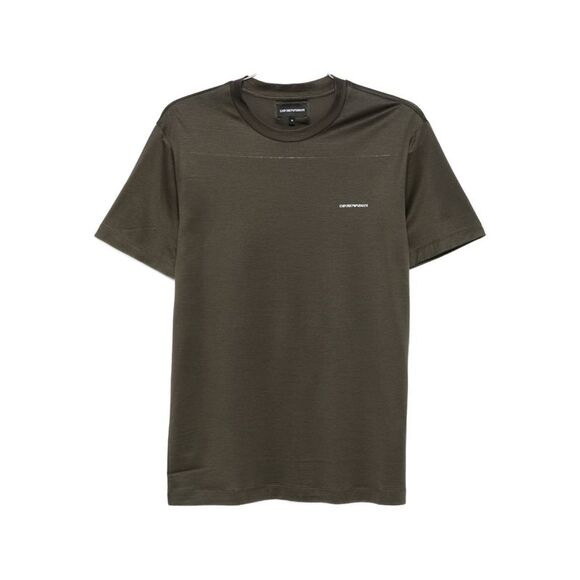 Emporio Armani Men Logo Cotton Blend T-Shirt